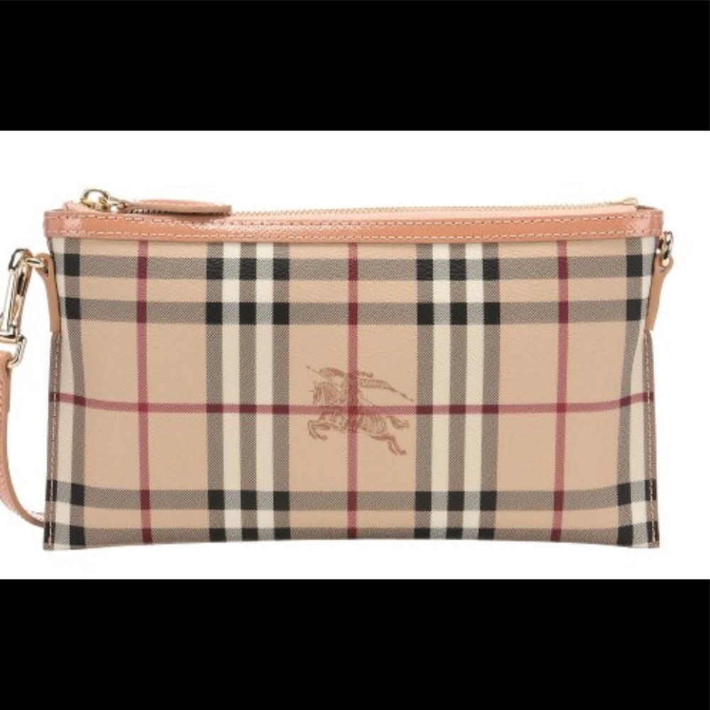 Burberry Peyton convertible wristlet/ crossbody